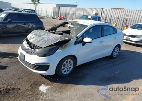 2016 Kia Rio Lx из США, поврежденный, VIN KNADM4A30G6646200